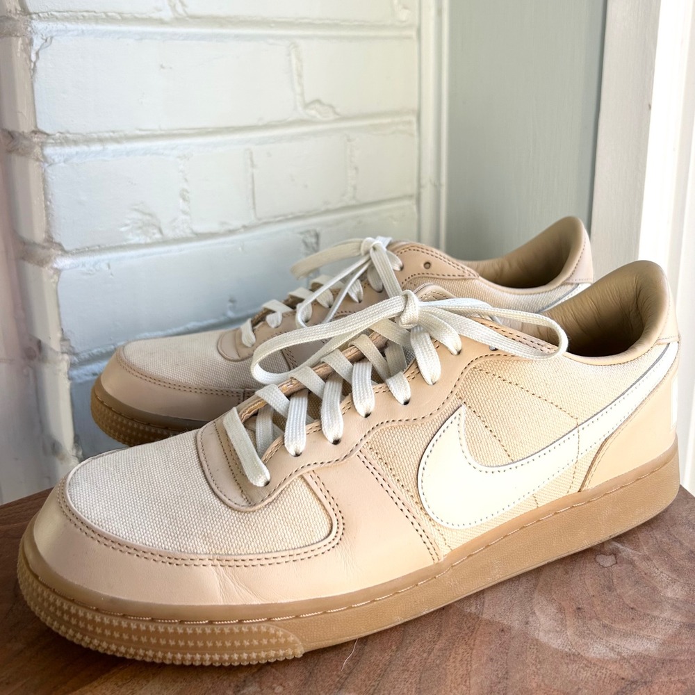 Nike Men's‎ Terminator Low Sneaker Sesame Coconut Milk 11.5 Casual Neutral